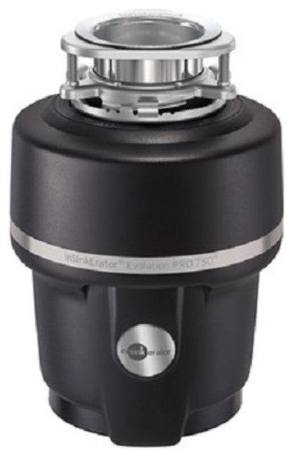 InSinkErator Advanced Series Pro 750 Garbage Disposal, 3/4 HP, Less Cord, Black