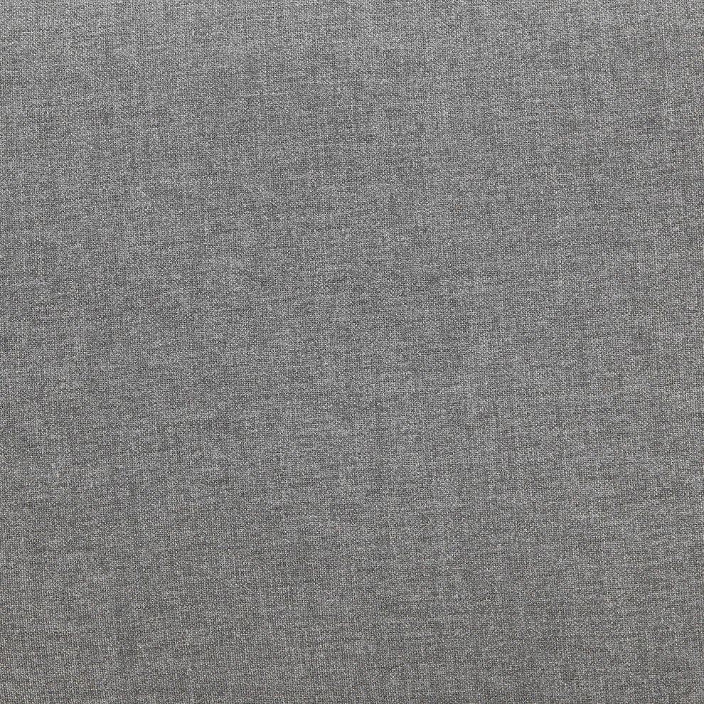 Zella Outdoor Patio Sofa, Aluminum With Light Gray Rope/Earl Gray Cushions