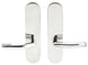 Oslo Lever, Full Dummy Tubular Pair, Right Hand, Polished Stainless Steel