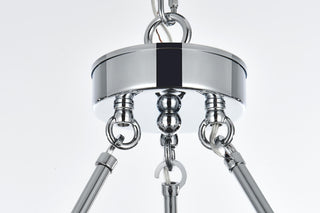 Home Living 36" Two-Tier Chandelier, Chrome