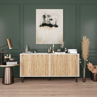 Sideboard Buffet Cabinet with Storage, 55 Kitchen Storage Cabinets