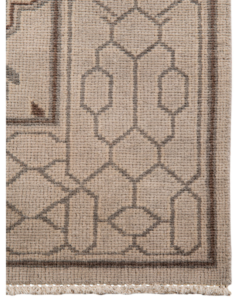 Empress Kingsley Area Rug, Taupe, 2' x 3', Bordered