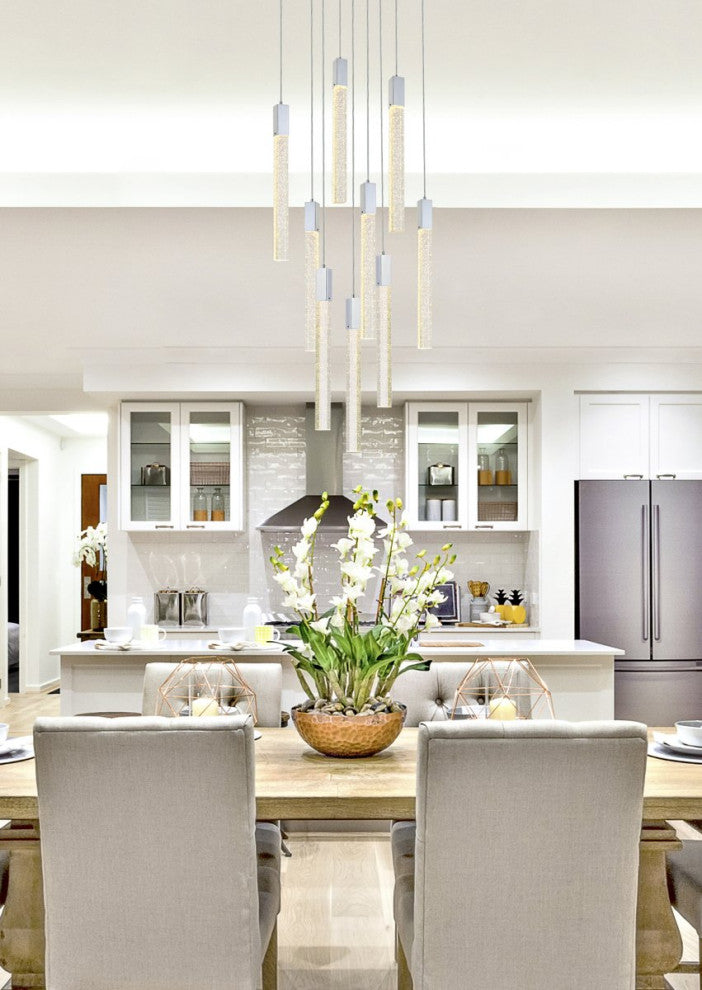 Wade 9-Light Pendant, Chrome