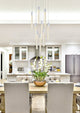 Wade 9-Light Pendant, Chrome