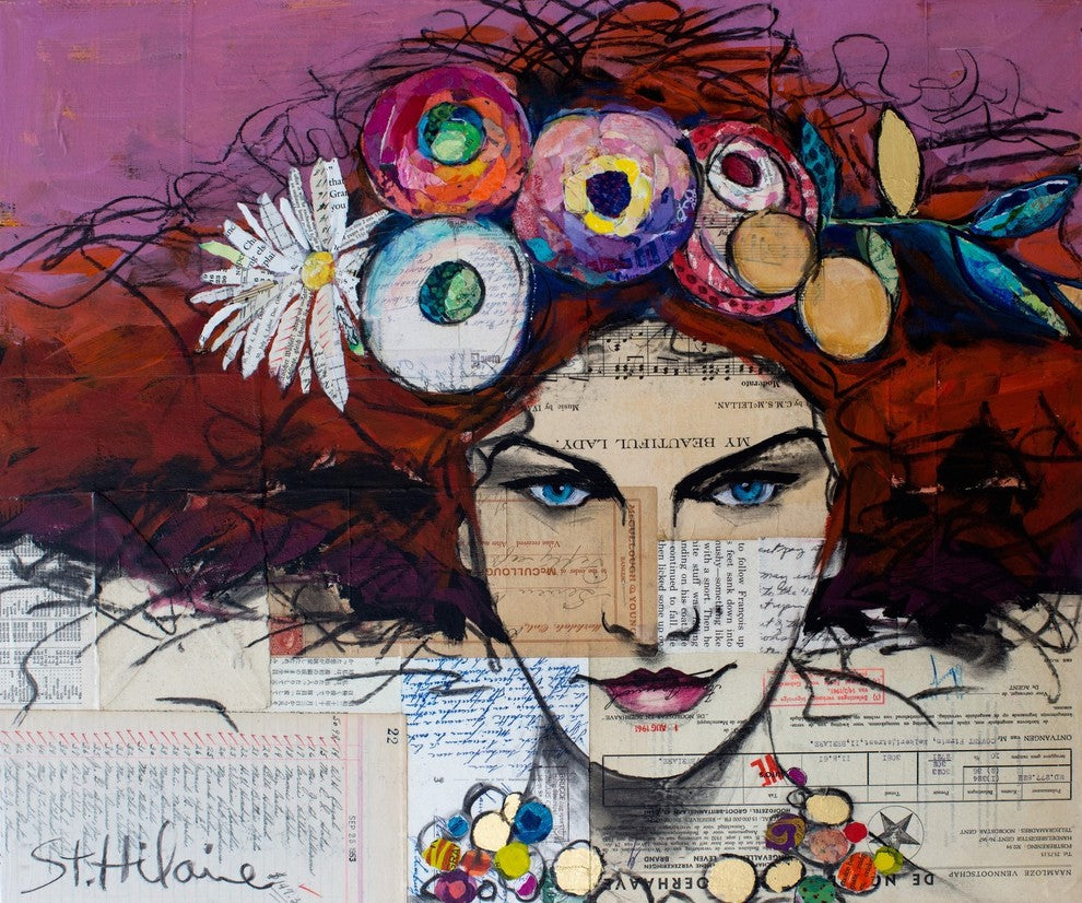 "Ambition" Painting Print on Wrapped Canvas, 48x40
