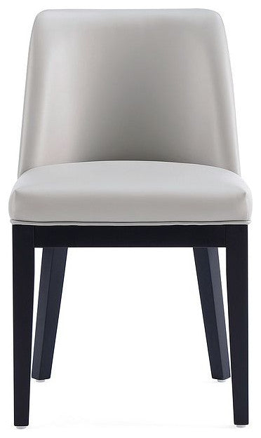 Manhattan Comfort Gansevoort Dining Chairs, Light Gray, Set of 2