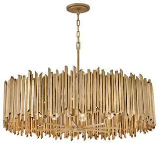 Hinkley Roca Large Drum, Burnished Gold