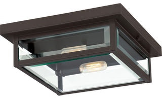 Westover Two Light Flush Mount, Western Bronze