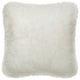 Classic Sheepskin 20"x20" Pillow, Natural Ivory