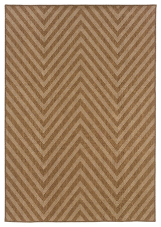 Karavia 1330X Tan/Light Tan 8'6"x13' Rug