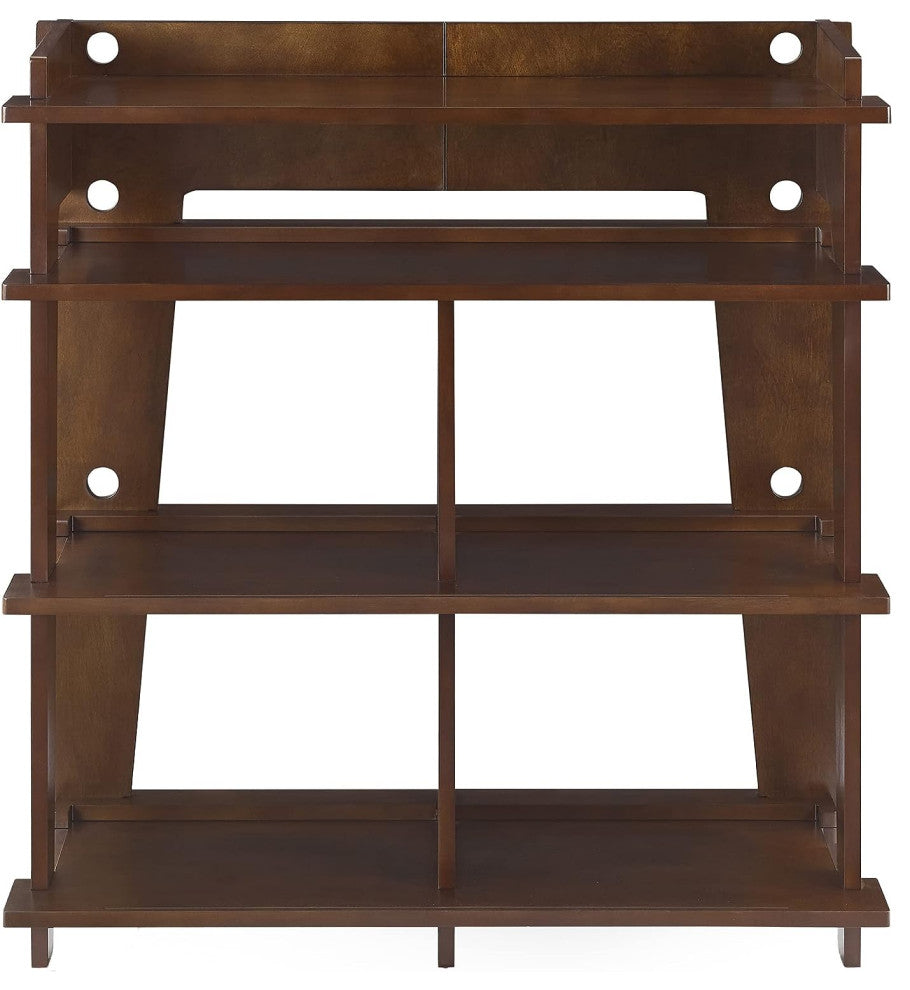 Soho Record Storage Console In Mahogany