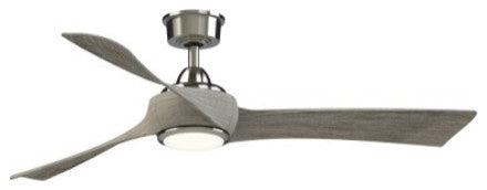 Fanimation Wrap Custom-KIT-56-LK Wrap Custom 56" 3 Blade Indoor / - Brushed