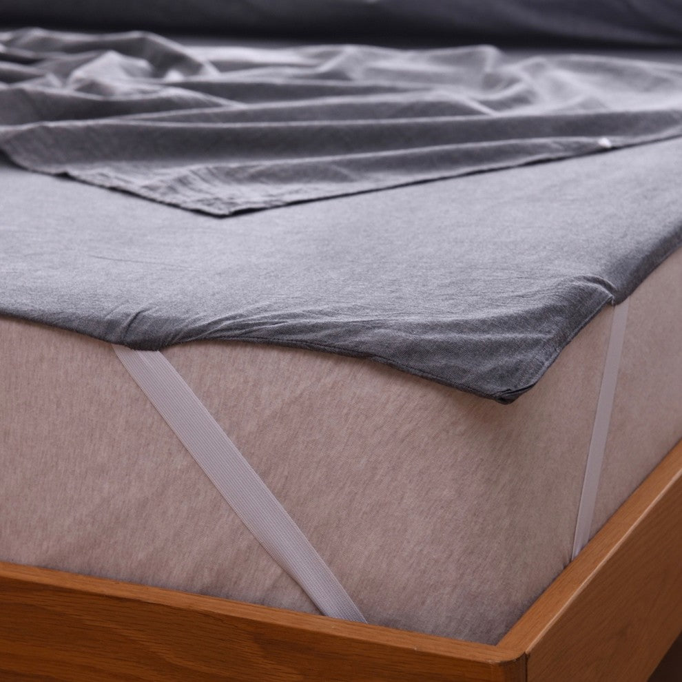 Travelux Hotel Camping Airbed Travel Sheet Set, Carrying Bag, Gray, Twin