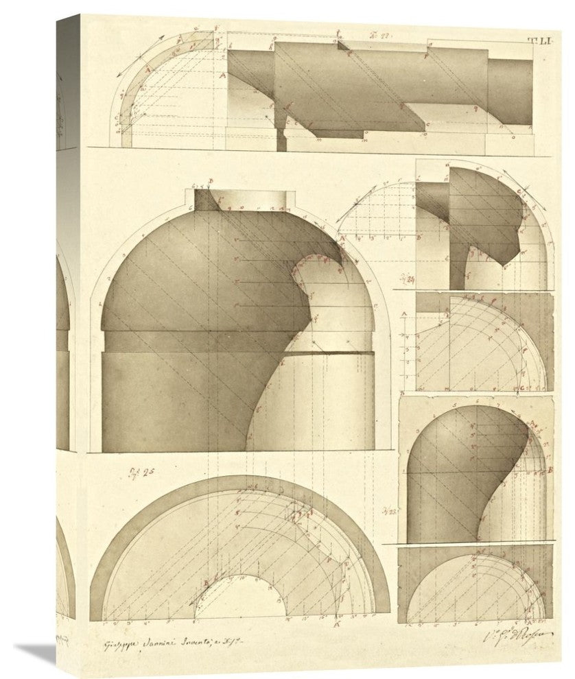 "Plate 51 For Elements Of Civil Architecture
