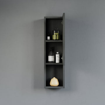 Oates 9" Side Cabinet, Black