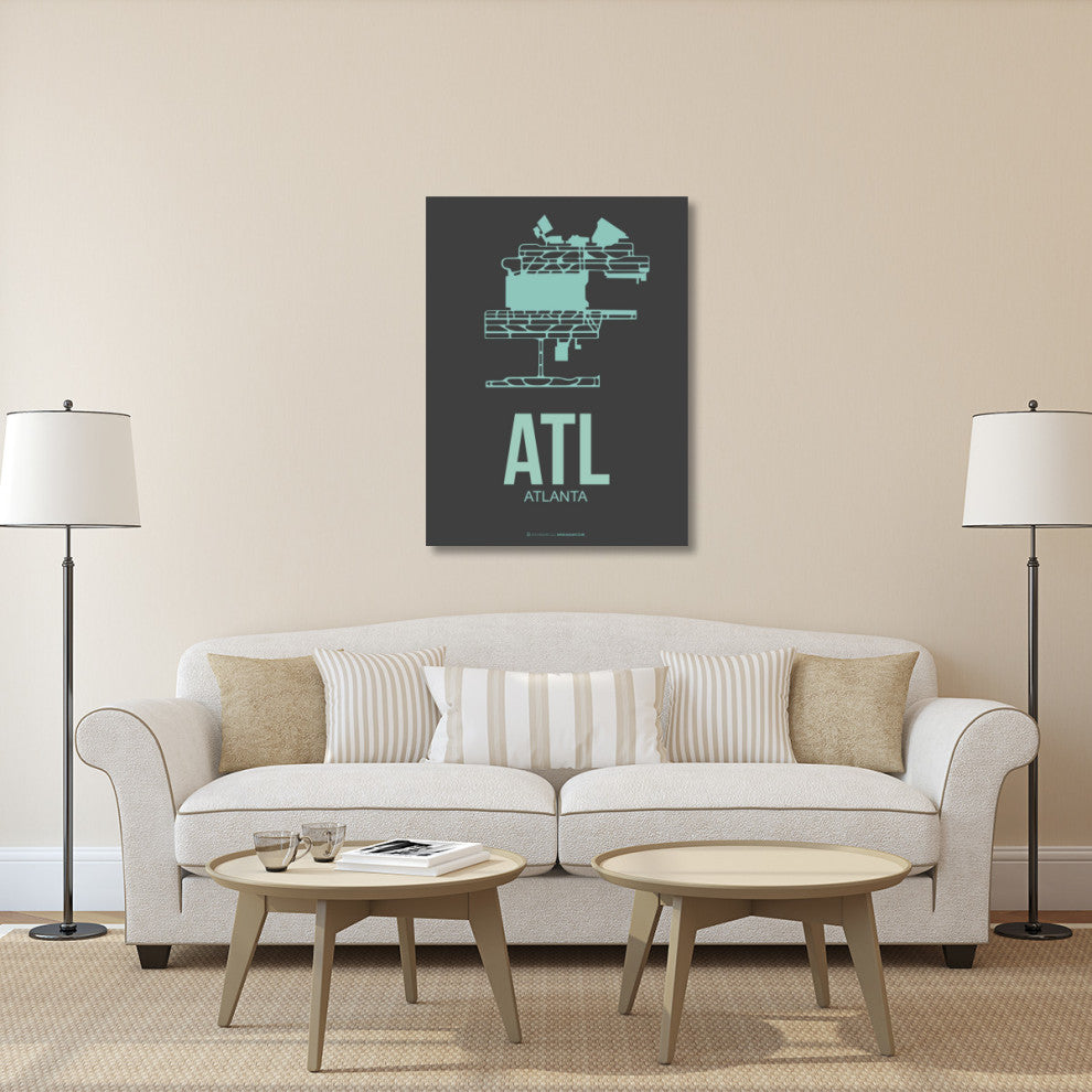"ATL Atlanta Poster 2" Fine Art Print