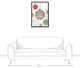 Oh Night Divine Ornament 20x30 Black Framed Canvas