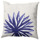 Spiky Flower Decorative Throw Pillow, Purple, 16"x16"
