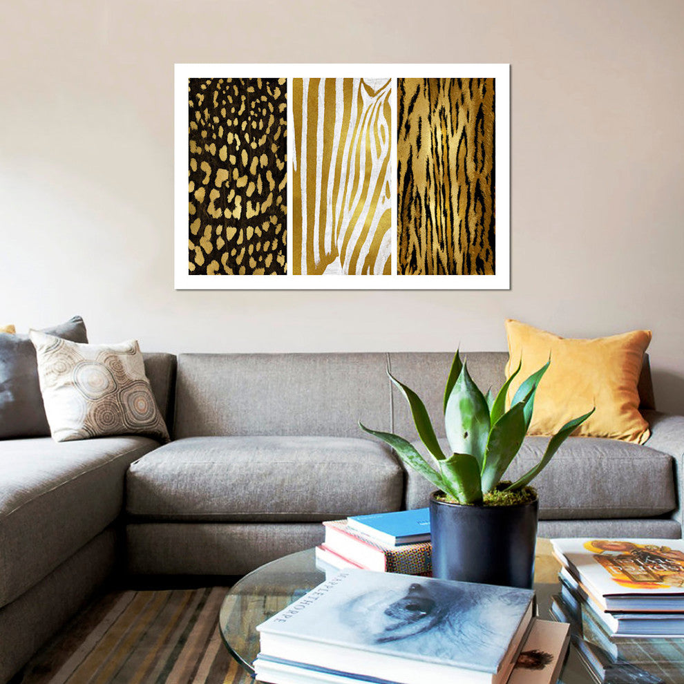 "Wild Trio II" by Ellie Roberts, Canvas Print, 40"x26"