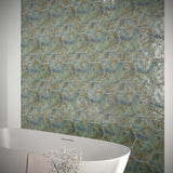 Gaudi React Hex Ocean Porcelain Floor and Wall Tile