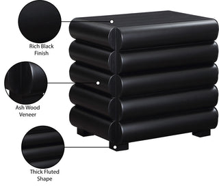 Maverick Night Stand / Side Table, Black