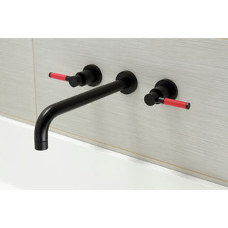KS8050DKL Wall Mount Tub Faucet, Matte Black