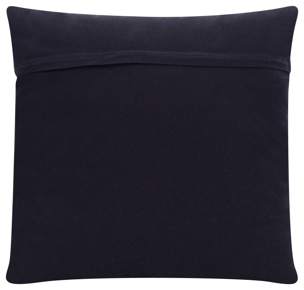 Stacy Garcia Handmade Throw Pillow, Multicolored, 20"x20"