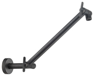 17" Adjustable Rain Shower Arm, Rubbed Bronze