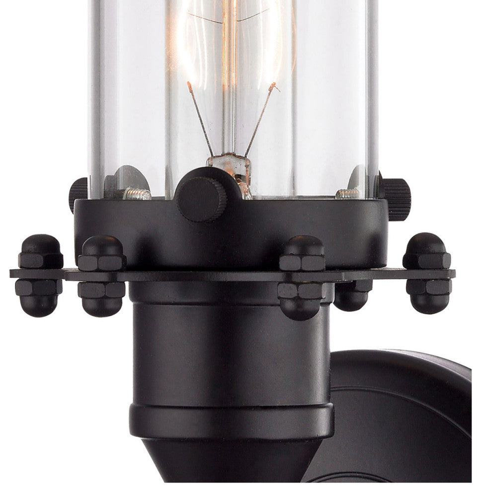 Fulton 1-Light Wall Lamp, Oil Rubbed Bronze