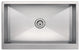 Zero Radius Single Bowl Stainless Steel Hand Made Apron Front Kitchen Sink