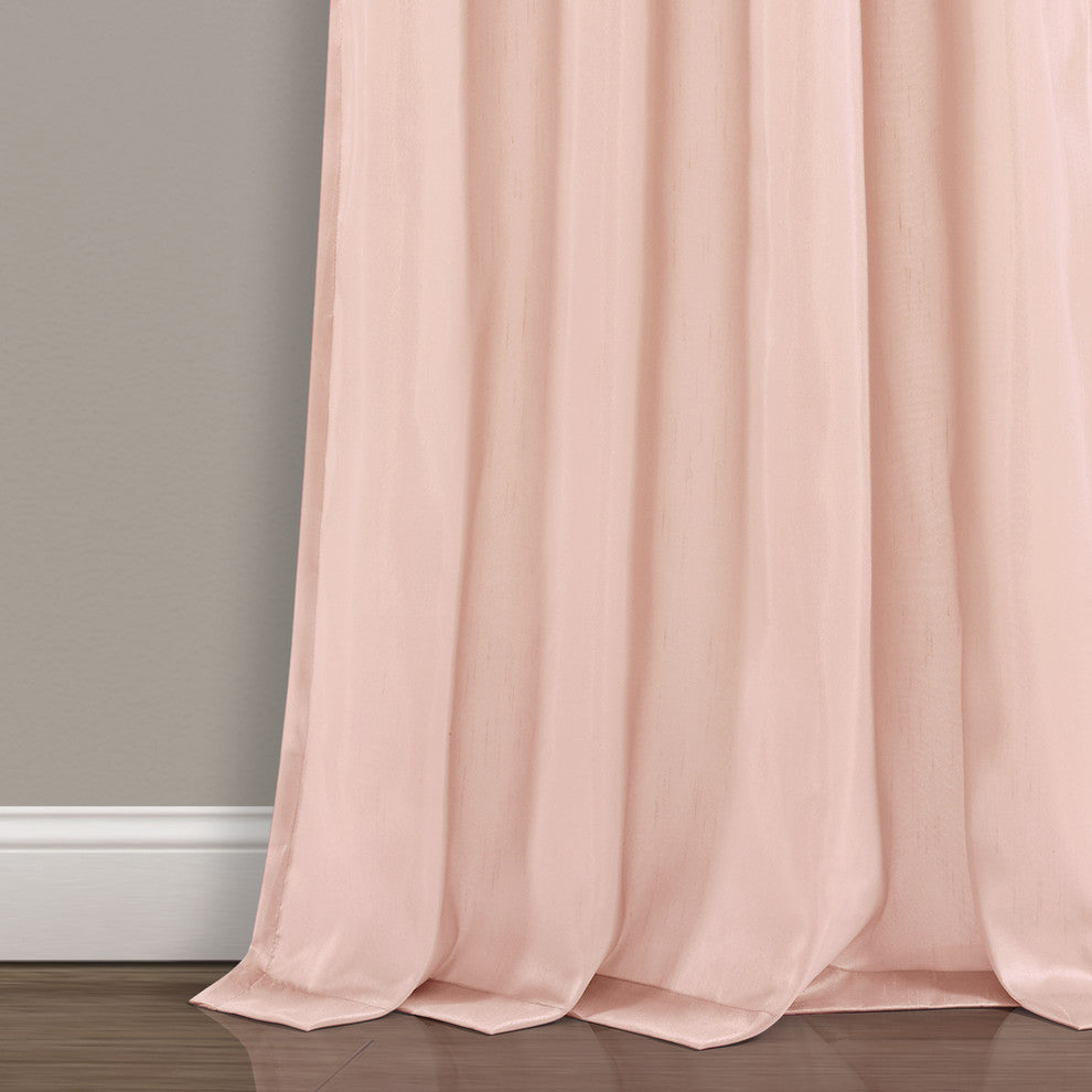 Night Sky Single Window Panel, Blush/Gray, 84"x42"