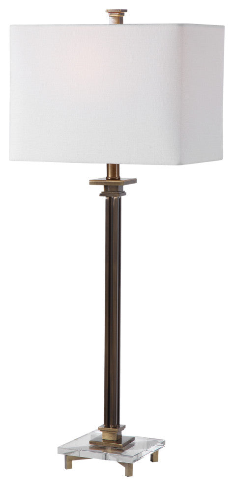 Uttermost Phillips Brass Table Lamp