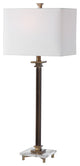 Uttermost Phillips Brass Table Lamp