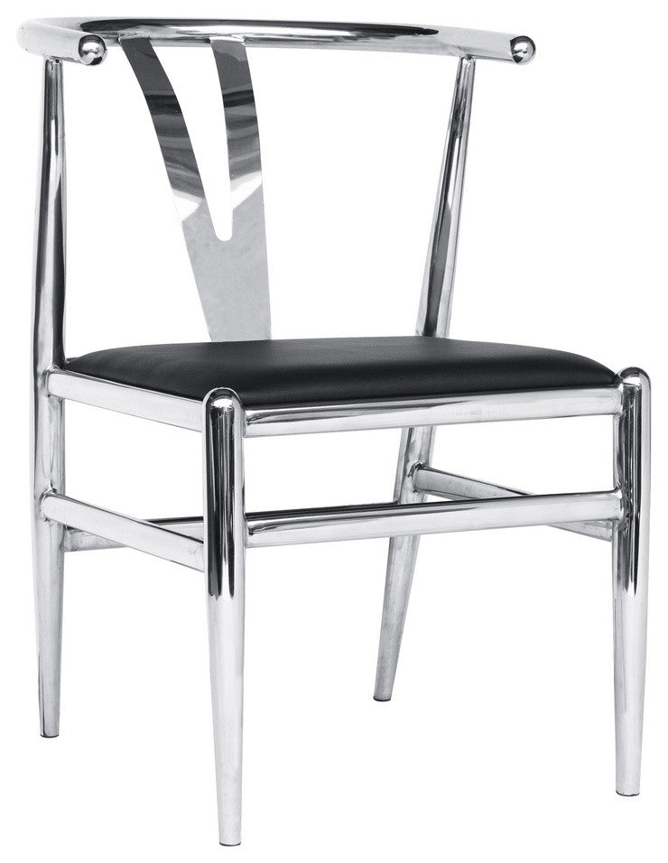 Modern Classics Wishsteel Dining Chair, Black