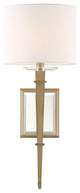 CRYSTORAMA CLI-231-AG Clifton 1 Light Aged Brass Sconce