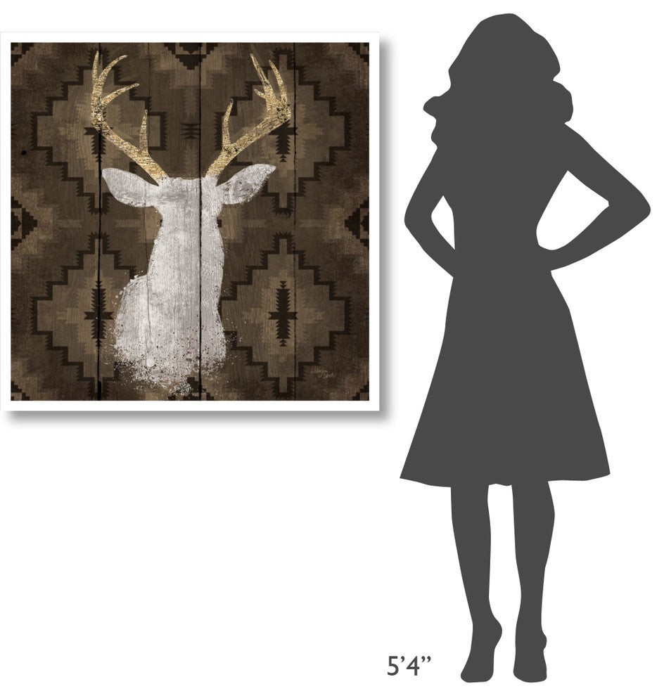 "Precious Antlers I" Digital Paper Print by Wellington Studio, 38"x38"
