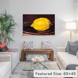 "The Lemon" by Edouard Manet, 18x12x1.5"