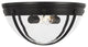 Generation Lighting, TF1002AI, Flush Mount, Aged Iron