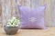 Lavender Moroccan Silk Rug Pillow