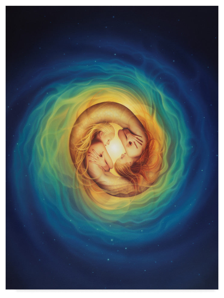 Kirk Reinert 'Pisces' Canvas Art, 24"x18"