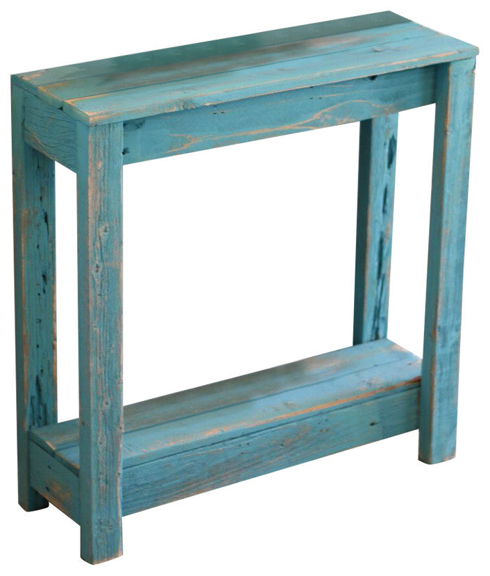 Small Entry Console, Turquoise