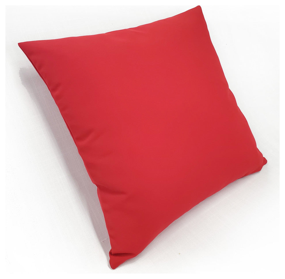 Sunbrella Jockey Red Outdoor Pillow 20x20