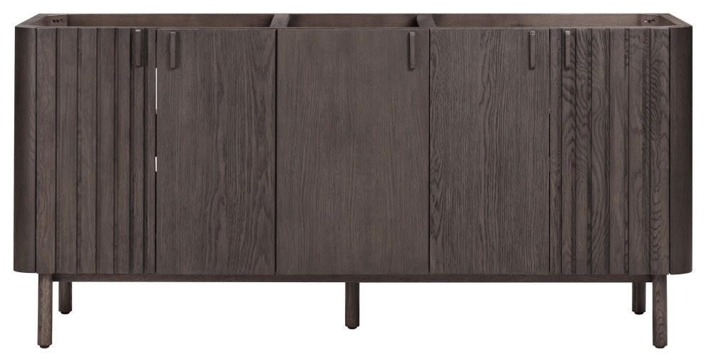 Blakely Vanity Only Collection, Brown Oak, 72
