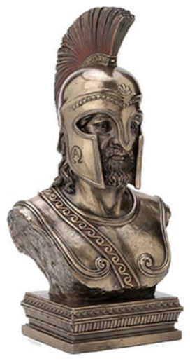 Spartan Warrior Statue Art Sculpture by Veronese Designs