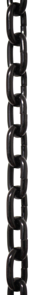 RCH Hardware Steel Standard Link Clock Chain, Various Finishes, Black, U12