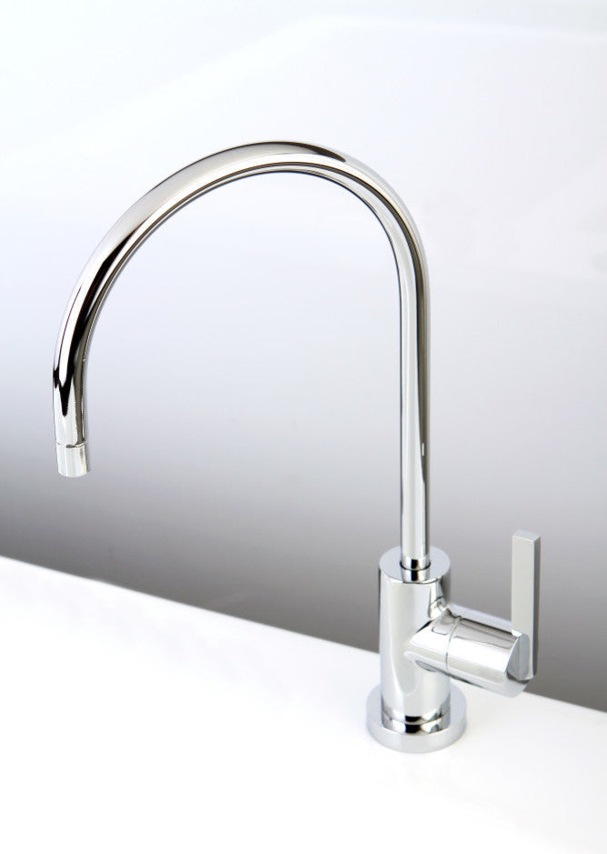 Kingston Brass KS819XCTL-P Continental Single-Handle Water Filtration Faucet, Po