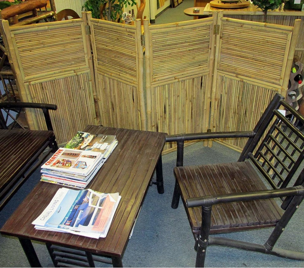 Master Garden Products 4-Panel Bamboo Screen Enclosure, 24x48"