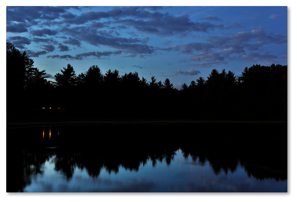 Jason Shaffer 'Findlay Night' Canvas Art, 24x16