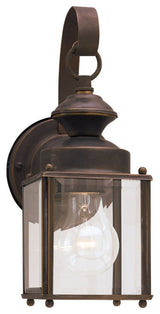 Generation Lighting 8456 Jamestowne 11" Tall Outdoor Wall Sconce - Antique