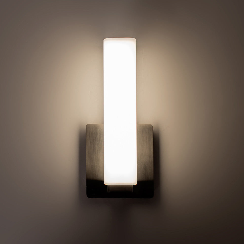 Vogue 11" LED Wall Sconce 2700K, Brushed Nickel